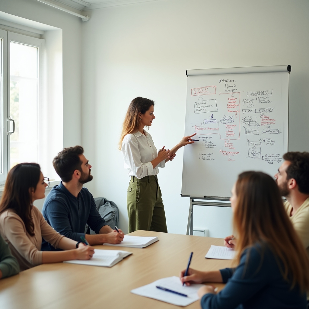 Účastníci pracovního workshopu řeší reálné situace
